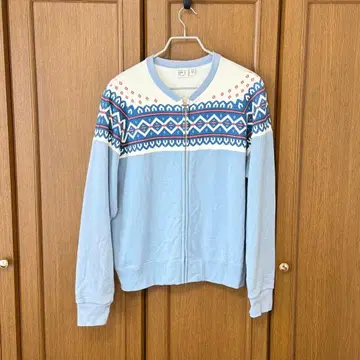 TCB Sure's Snow Zip sweat shirt 눈꽃 패턴 XL