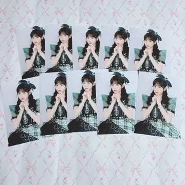 FRUITS ZIPPER 사쿠라이 유이 브로마이드 10장 세트 뉴락