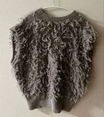 새상품급 IENA 퍼 베스트