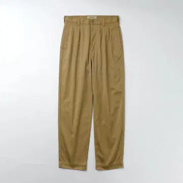 FOB FACTORY F0535 LL (4) 트라우저 와이드 실루엣