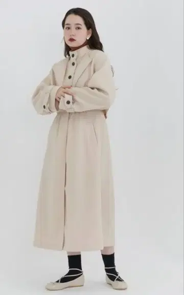 3WAY 롱 코트 TINA : JOUJN 베이지