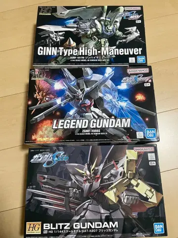건담 SEED 레전드 블리츠 진 하이매뉴버 HG
