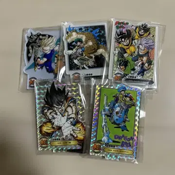 드래곤볼 제일복권 40th 토리야마 아키라의 세계 F상 5종