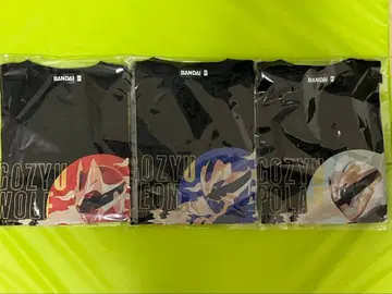 고쥬우쟈 T셔츠 3개 세트 센타이 반지 결품