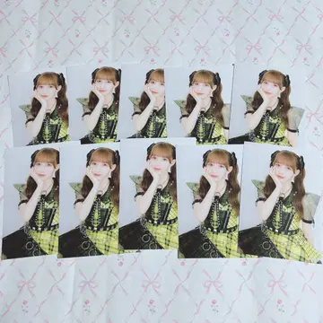 FRUITS ZIPPER 하야세 노엘 브로마이드 10장 세트 뉴 록