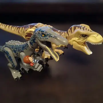 레고 정품 쥬라기 월드 바리오닉스 티라노사우루스 델라코트