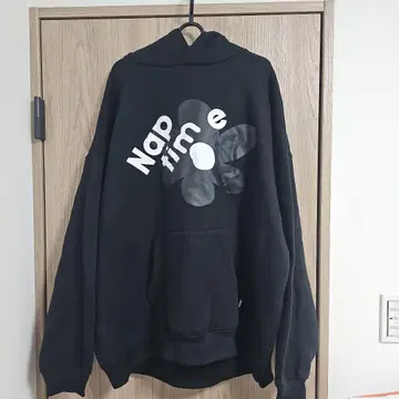 냅 타임 블랙 후디 L 사이즈