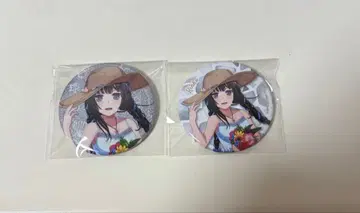 뱅드림 걸파 흰금 린코 캔뱃지 마루이 Summer 노멀 홀로