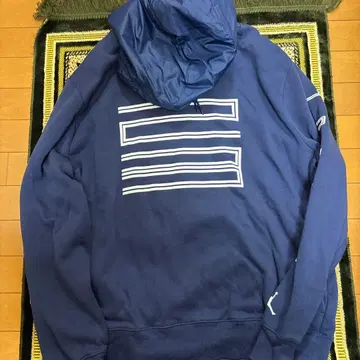 네이비 후드티 XXL