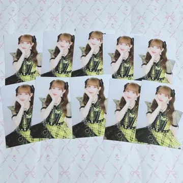 FRUITS ZIPPER 하야세 노엘 브로마이드 10장 세트 뉴락