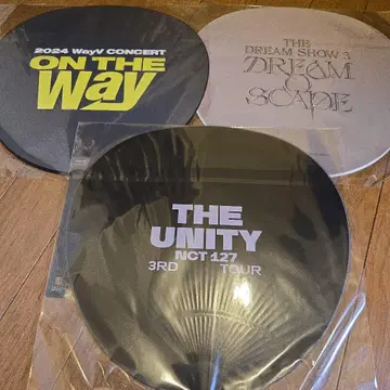 NCT 3그룹 프리미엄 시트 부채 세트