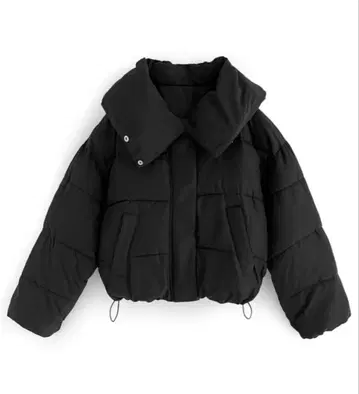 GRL 빅 칼라 충전솜 다운 자켓 F 사이즈