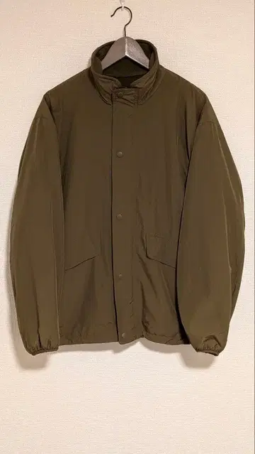 UNIQLO U 리버서블 스탠드 자켓 L 올리브