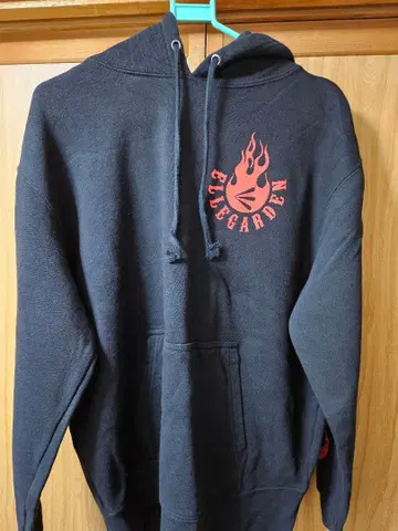 ELLEGARDEN 스컬 디자인 후드티 L