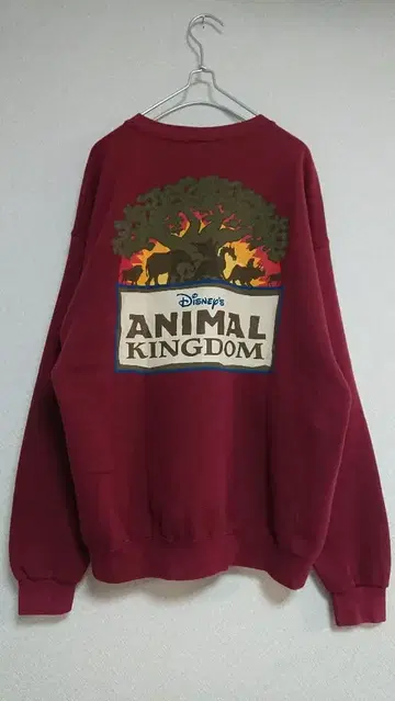 [ 90's 미국제 ] 디즈니 애니멀 킹덤 맨투맨