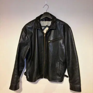 구제 블랙 가죽 자켓 36 남성용