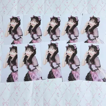 FRUITS ZIPPER 마츠모토 카렌 브로마이드 10장 세트 뉴락