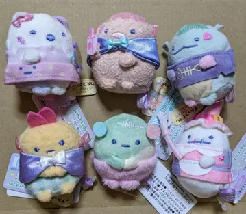 세일 스미코구라시 스푸키 할로윈 테노리 봉제 인형 6개