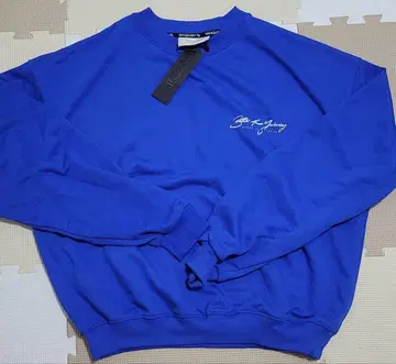 VANQUISH FITNESS 맨투맨 S 블루