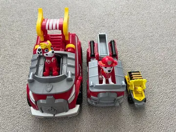 파우 패트롤 차량 세트