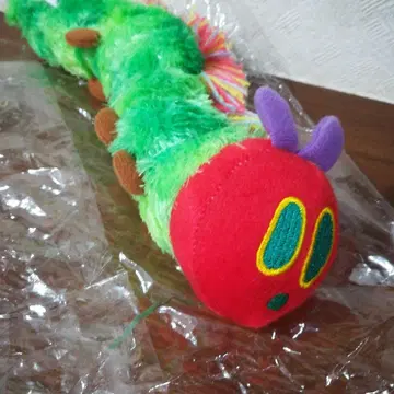 컬러풀 애벌레 봉제 인형 약 23cm