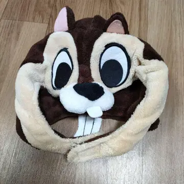 디즈니 칩 모코모코 모자