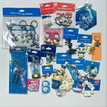 디즈니 리조트 도널드 덕 키링 세트