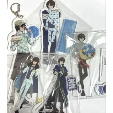 문호 스트레이독스 다자이 아크릴 스탠드 아크릴 키링 5개