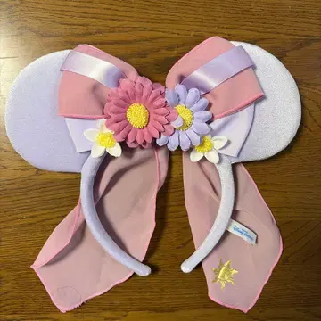 라푼젤 꽃 장식 머리띠