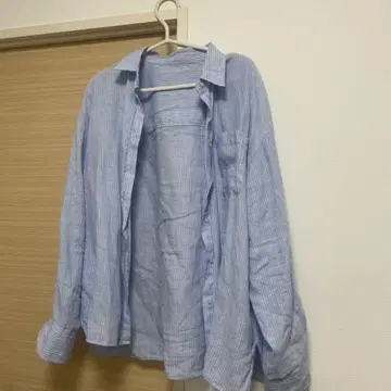 Mila Owen 스트라이프 패턴 셔츠 원사이즈