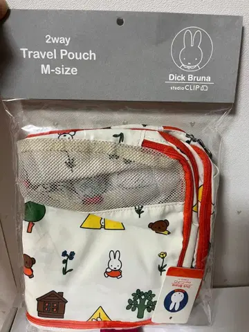 studio CLIP 미피 2way 트래블 파우치 M 사이즈