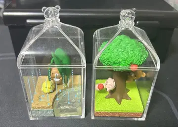 리락쿠마 테라리움 차이로이코구마의 친구 2세트