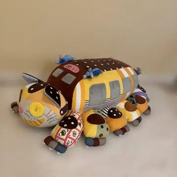 지브리 파크 한정판 이웃집 토토로 (컬러풀한) 고양이 버스 특대형