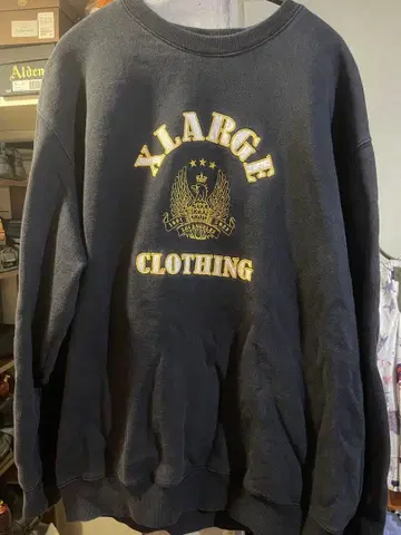 XLARGE 다크 블루 맨투맨 L