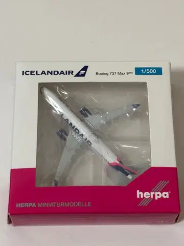 아이슬란드 항공 B737 Max 9 herpa 1/500