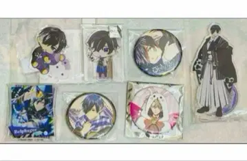 오베이미 벨페골 아크릴 스탠드 3개 아크릴 클립 캔뱃지 3개