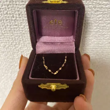 ete 골드 체인 팔찌