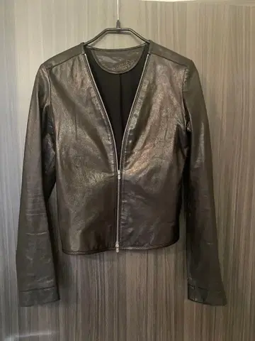 르쉘블루 LE CIEL BLEU 램 가죽 라이더 자켓