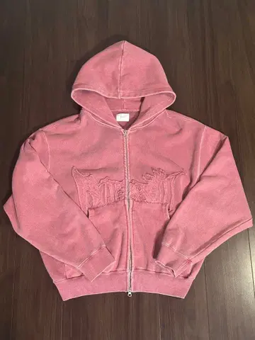 BlessU 지퍼 후드티 L