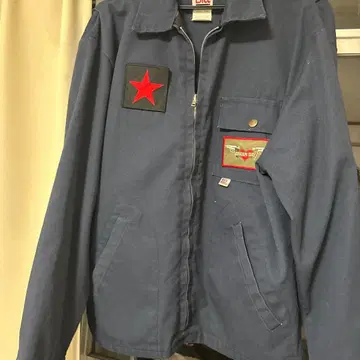 BIG BILL 네이비 밀리터리 자켓