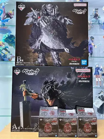 베르세르크 A상 갓츠 B상 해골 기사 E상 베헤리트 3종 피규어