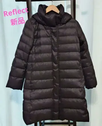 [ 새상품 ] 후드 부착 롱 다운 코트 Reflect(리플렉트)