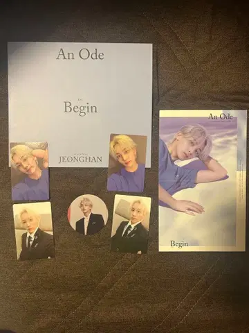 JEONGHAN An Ode to Begin 트레이딩 카드 정한