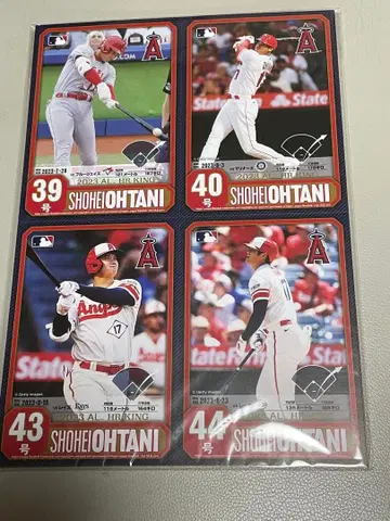 오타니 쇼헤이 2023 홈런왕 기념 엽서