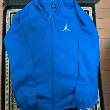 파랑 점프맨 로고 후드티 XXL