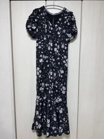 릴리안 캐럿 꽃무늬 원피스