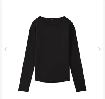 엠프리미어 m,i,d, 라운드넥 리브 니트 풀오버 36 블랙