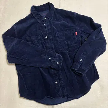 ANTI BALLISTIC 네이비 긴팔 코듀로이 셔츠 M