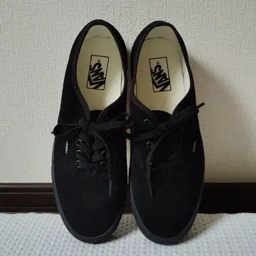 VANS 오센틱 스웨이드 블랙 27cm