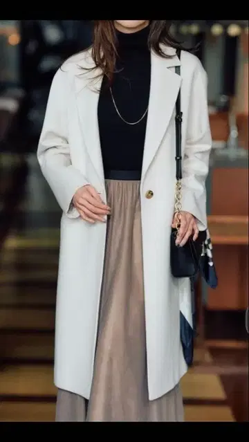 울 캐시미어 비버 체스터 코트 23구 온워드 23구s